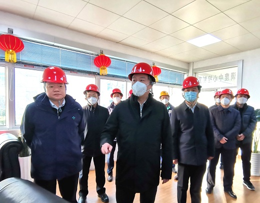 市长孔涛率队来华兴化工开展春节前走访慰问和安全生产督查